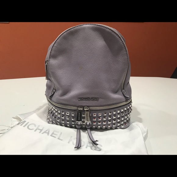 Michael Kors Handbags - MK Midsize Soft Pebbled Leather Studded Bag